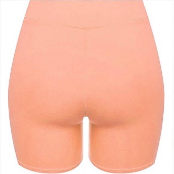 NWT Coral High Rise Biker Shorts - Picture 2 of 3